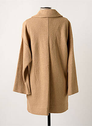 Manteau long marron PAUL BRIAL femme
