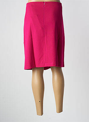 Jupe mi-longue rose MALOKA femme