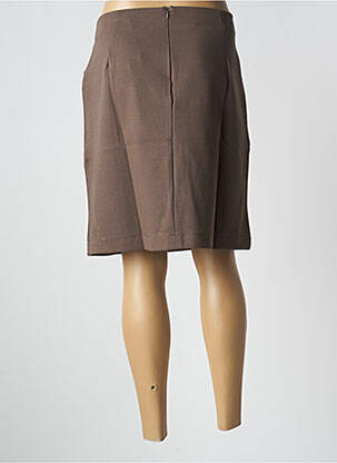 Jupe mi-longue kaki MALOKA femme