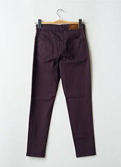 Pantalon slim violet PAUL BRIAL pour femme seconde vue