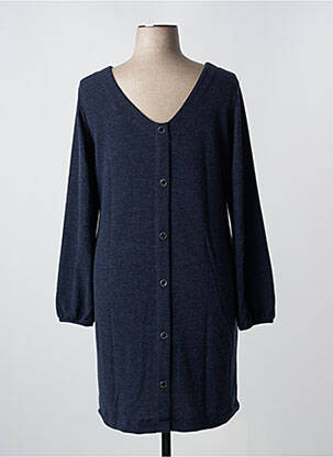 Robe mi-longue bleu MALOKA femme