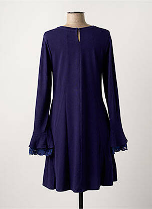 Robe mi-longue violet PAUL BRIAL femme