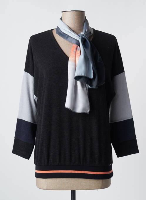 Pull noir PAUL BRIAL pour femme