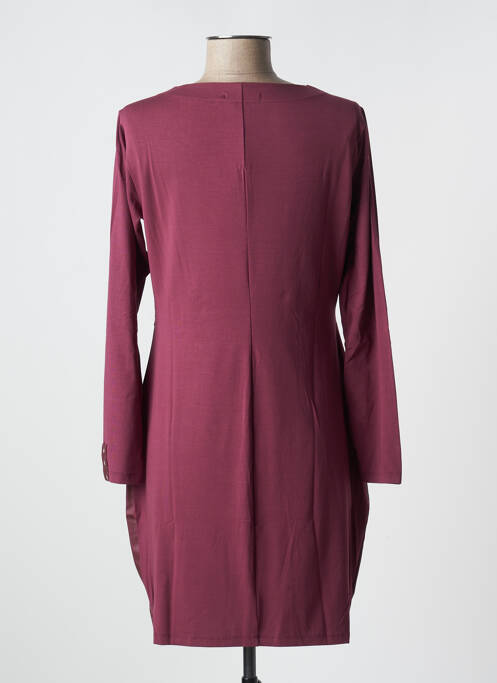 Robe mi-longue rose MALOKA pour femme