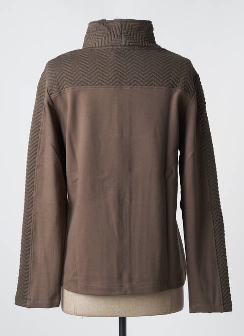 Veste casual kaki MALOKA pour femme