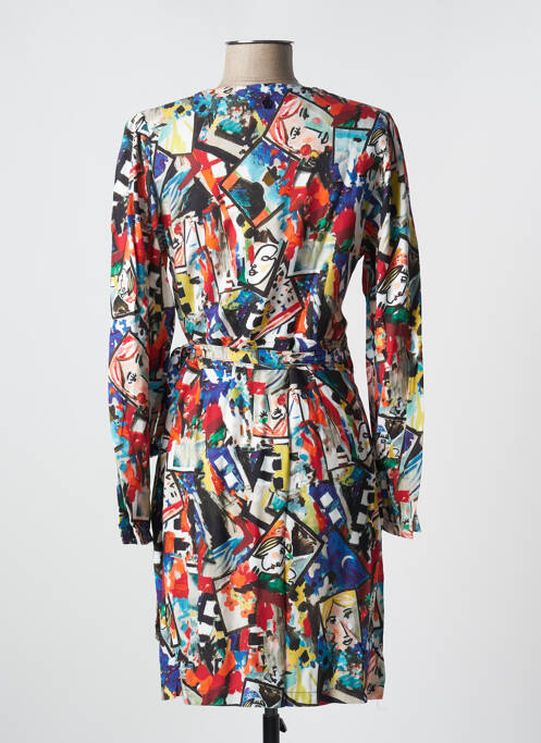 Robe mi-longue bleu MALOKA pour femme