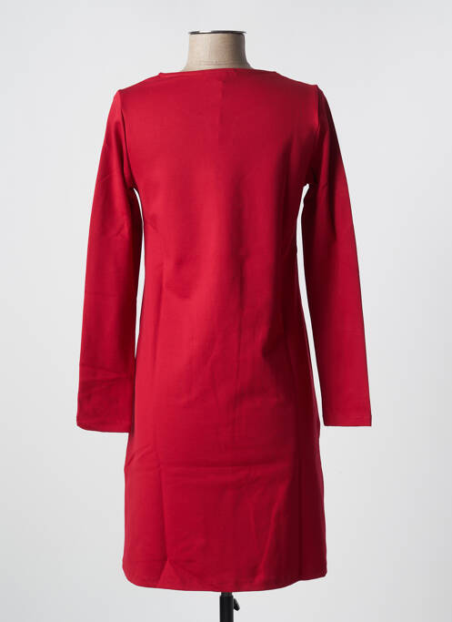 Robe mi-longue rouge MALOKA pour femme