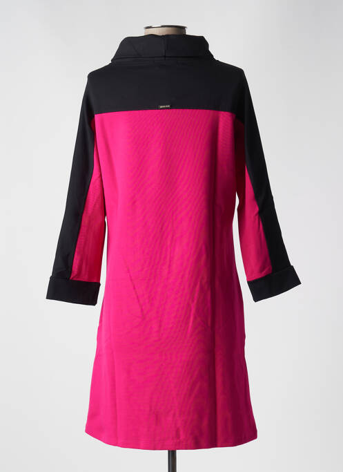 Robe mi-longue rose MALOKA pour femme
