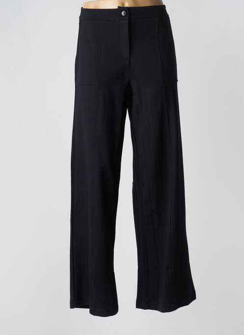 Pantalon droit noir MALOKA pour femme