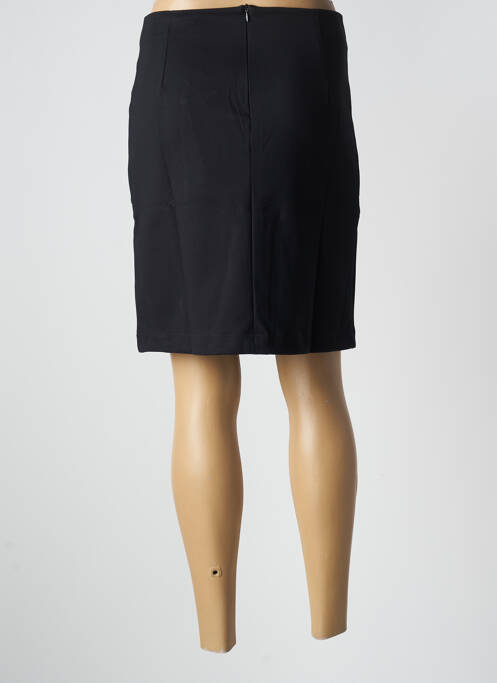 Jupe mi-longue noir MALOKA pour femme