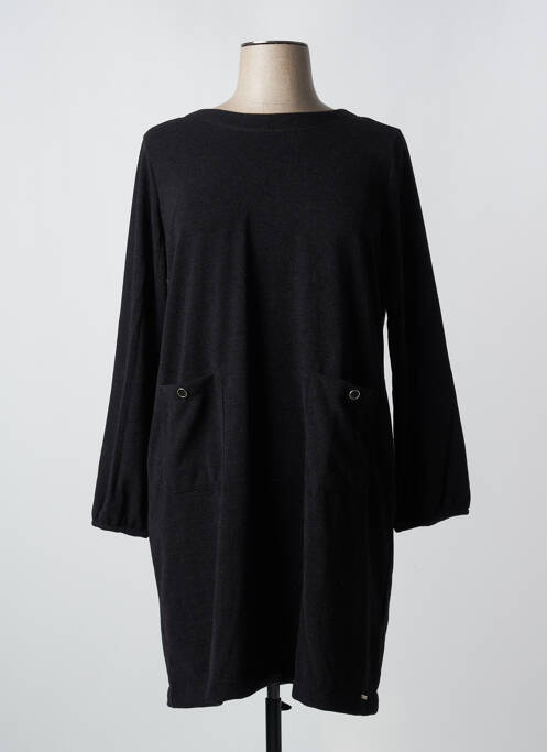 Robe pull noir MALOKA pour femme