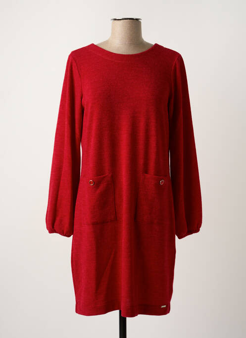 Robe pull rouge MALOKA pour femme