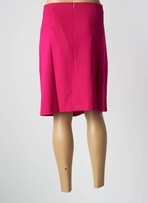 Jupe mi-longue rose MALOKA pour femme
