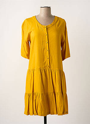 Robe mi-longue or PAUL BRIAL femme