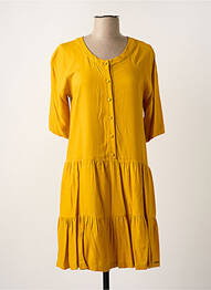Robe mi-longue or PAUL BRIAL femme