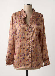 Chemisier beige PAUL BRIAL femme
