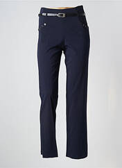 Pantalon droit bleu PAUL BRIAL pour femme seconde vue