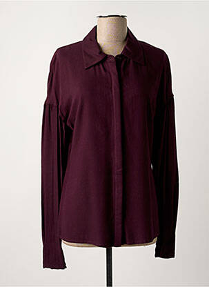 Chemisier violet PAUL BRIAL femme