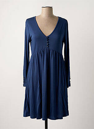 Robe mi-longue bleu PAUL BRIAL femme
