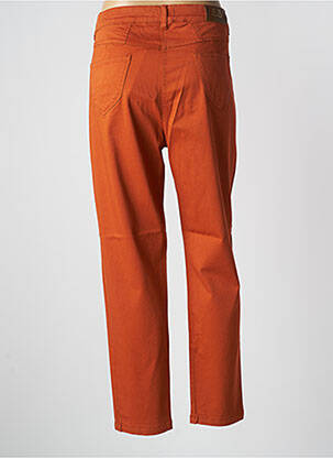 Pantalon slim orange PAUL BRIAL femme