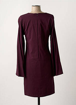 Robe mi-longue violet PAUL BRIAL femme