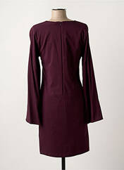 Robe mi-longue violet PAUL BRIAL pour femme seconde vue