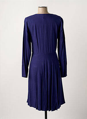 Robe mi-longue violet PAUL BRIAL femme