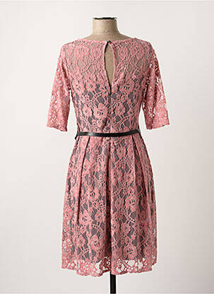 Robe mi-longue rose PAUL BRIAL femme