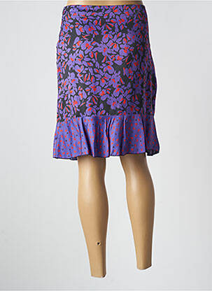 Jupe mi-longue bleu PAUL BRIAL femme