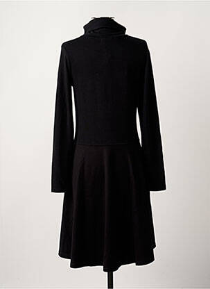 Robe mi-longue noir PAUL BRIAL femme