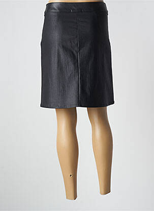 Jupe mi-longue noir PAUL BRIAL femme