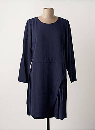 Robe mi-longue bleu PAUL BRIAL femme