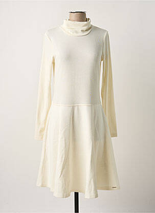 Robe mi-longue blanc PAUL BRIAL femme