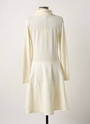 Robe mi-longue blanc PAUL BRIAL femme