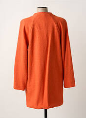 Manteau long orange PAUL BRIAL pour femme seconde vue