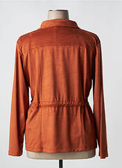 Veste casual orange PAUL BRIAL pour femme seconde vue