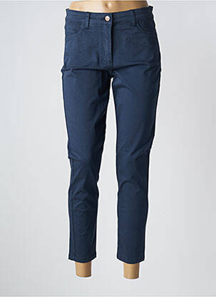 Pantalon slim bleu PAUL BRIAL femme
