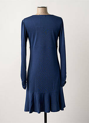 Robe mi-longue bleu PAUL BRIAL femme