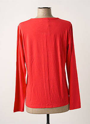 Gilet manches longues rouge PAUL BRIAL femme