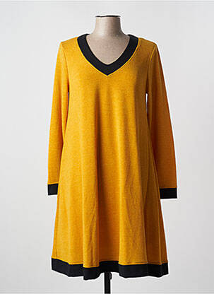 Robe mi-longue or PAUL BRIAL femme