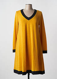 Robe mi-longue or PAUL BRIAL femme
