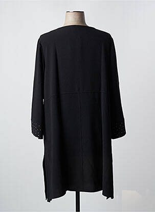 Robe mi-longue noir G!OZE femme