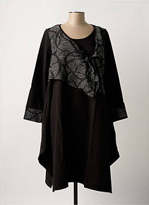 Robe mi-longue gris G!OZE femme