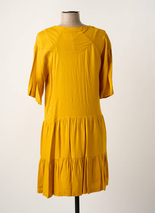 Robe mi-longue or PAUL BRIAL pour femme