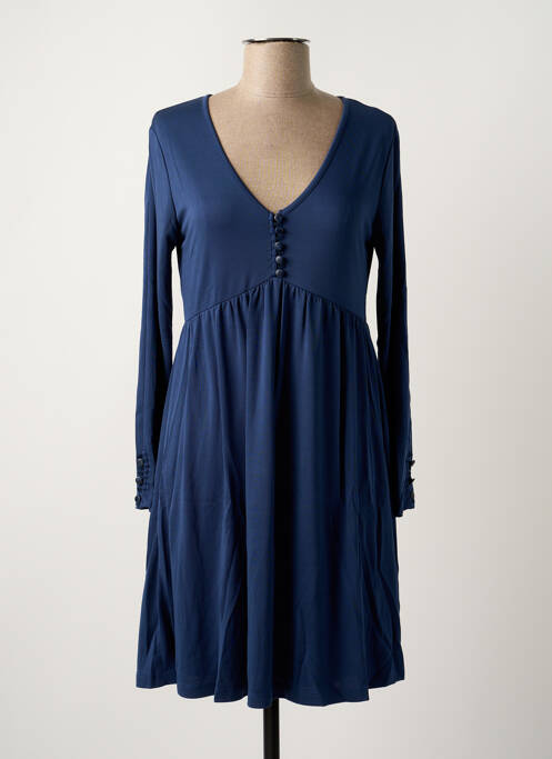 Robe mi-longue bleu PAUL BRIAL pour femme