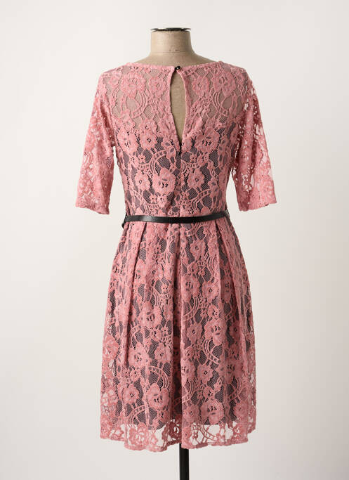 Robe mi-longue rose PAUL BRIAL pour femme