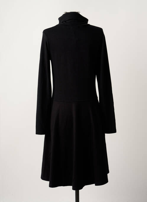 Robe mi-longue noir PAUL BRIAL pour femme