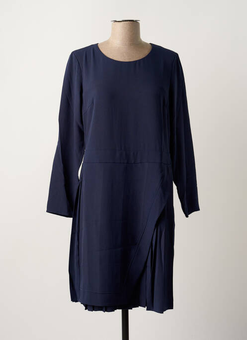 Robe mi-longue bleu PAUL BRIAL pour femme