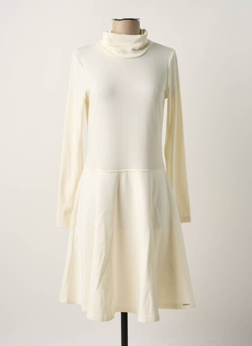 Robe mi-longue blanc PAUL BRIAL pour femme