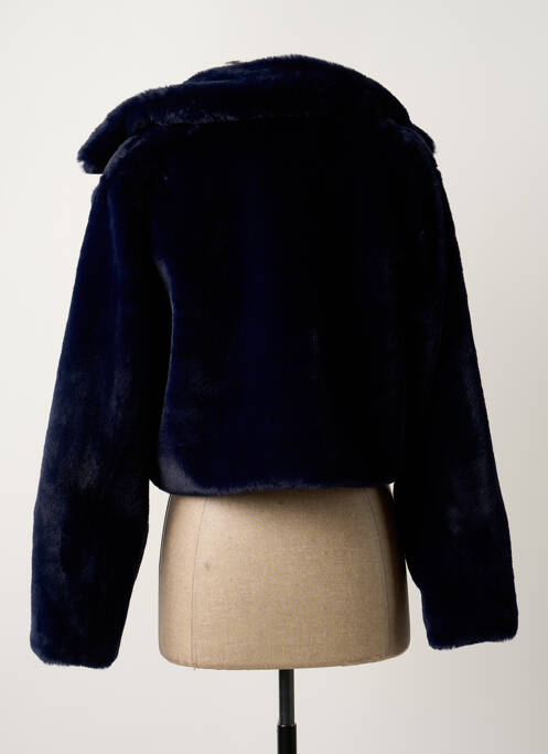 Manteau court bleu PAUL BRIAL pour femme